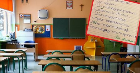 Taką uwagę napisała nauczycielka. Pokazał w sieci zdjęcie wypracowania