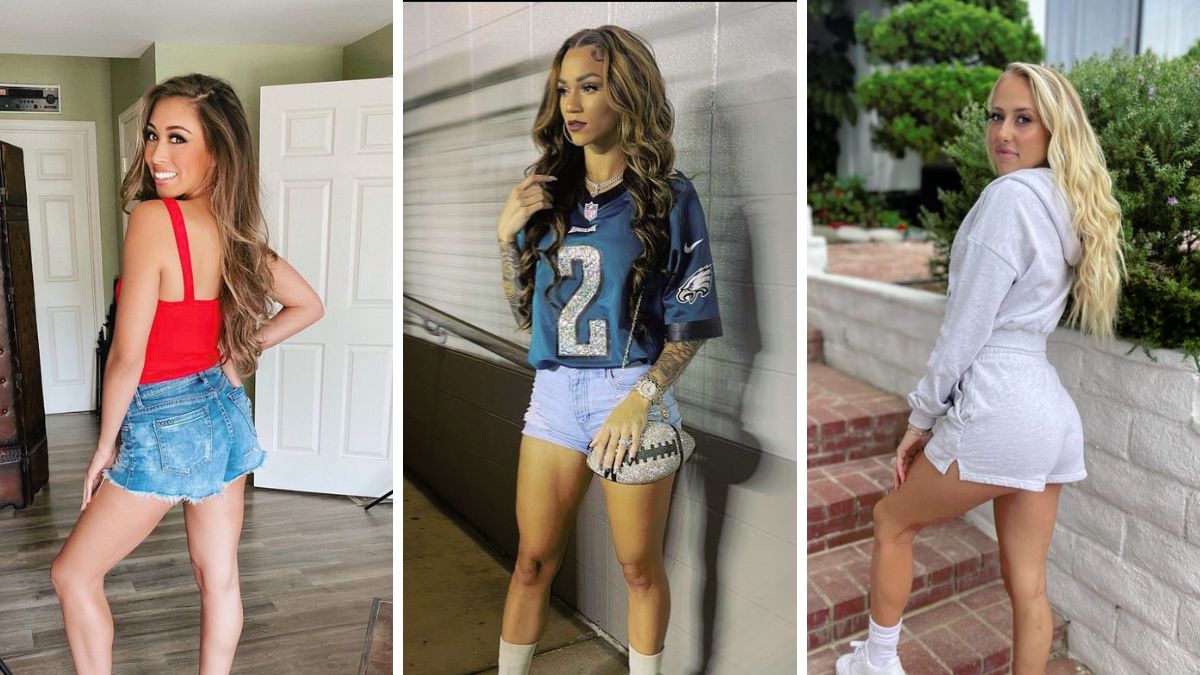 Na zdjęciu: Paige Lorenn, Brittany Mahomes, Jenifer Slay