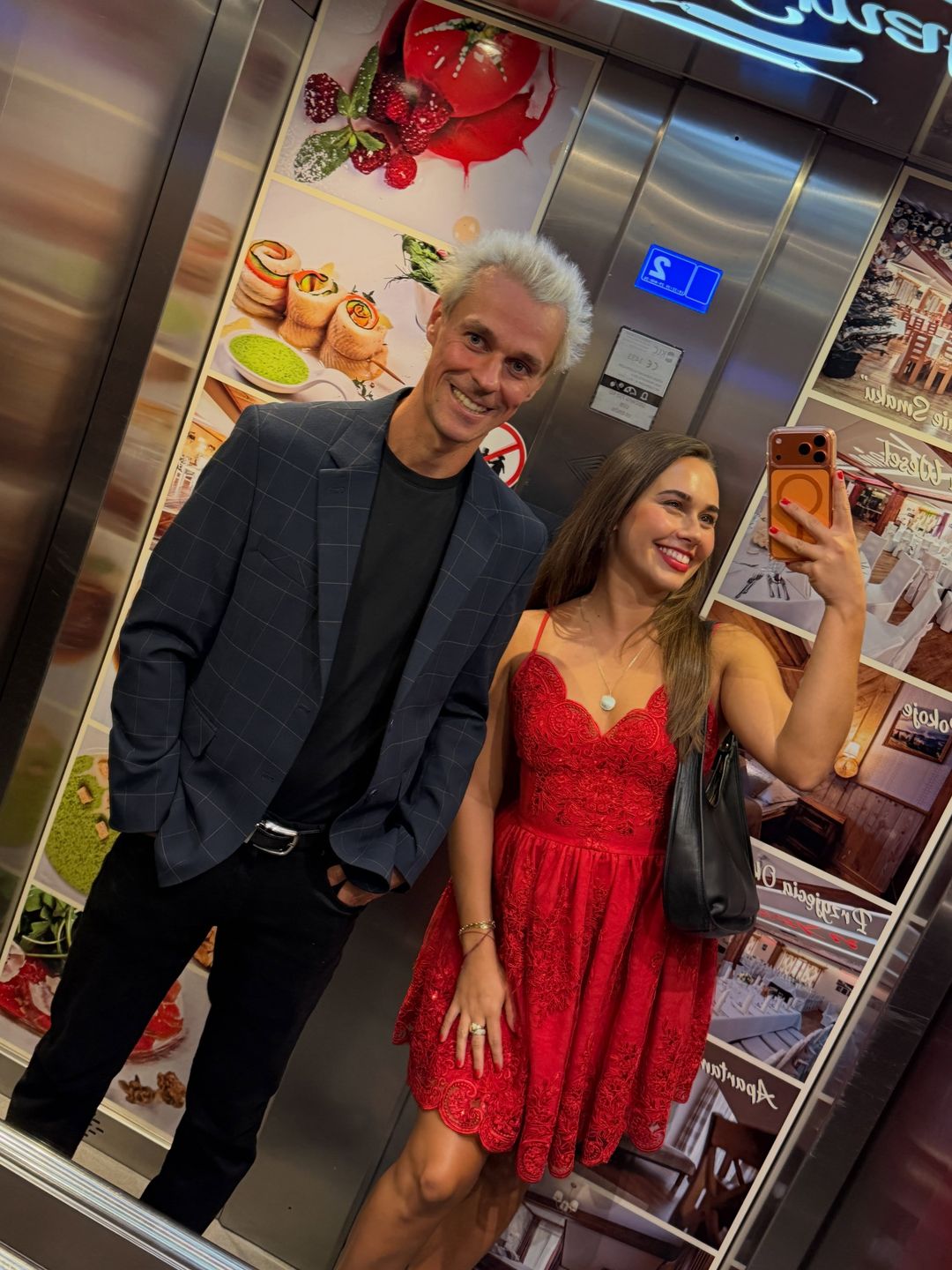 Piotr Żyła i Marcelina Ziętek imprezują u Stochów