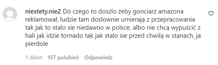 Gonciarz współpracuje z Amazonem - drama