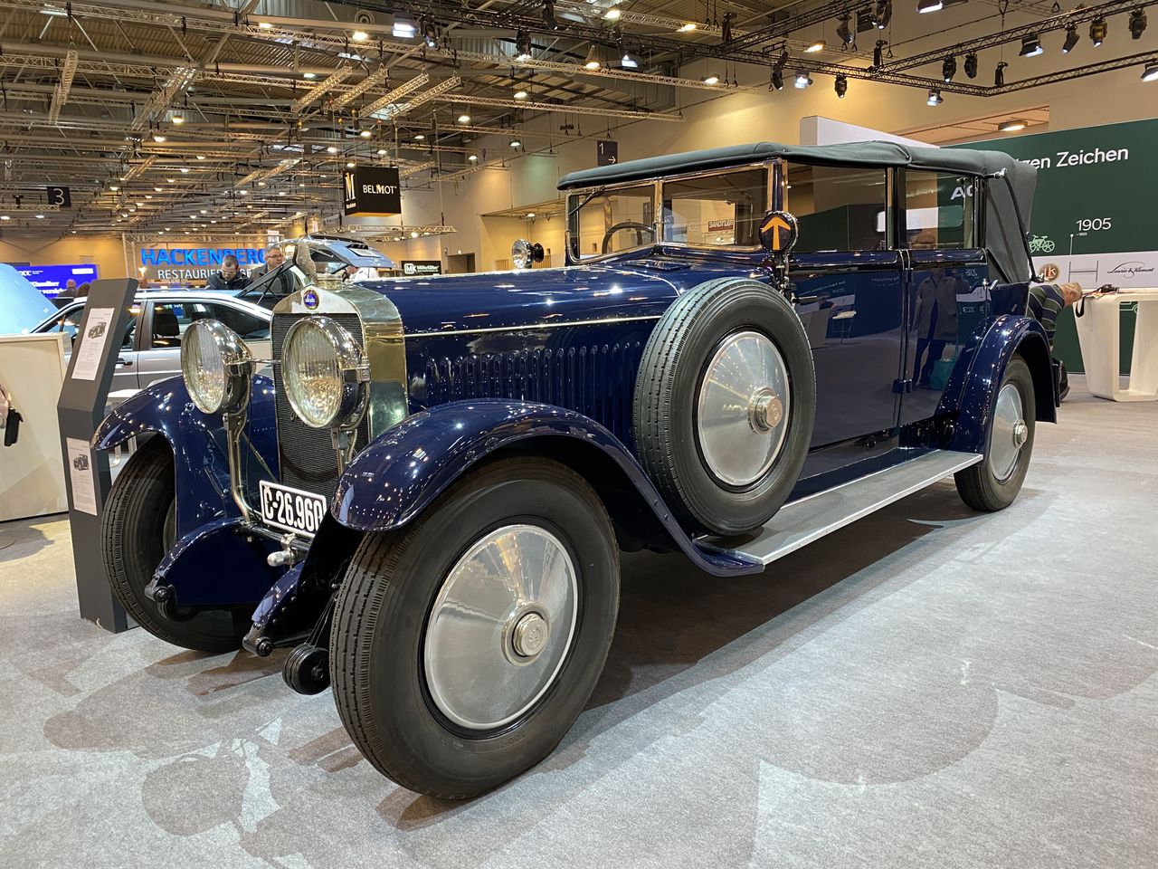 Skoda Hispano-Suiza 25/100 PS (1928 r.), Techno-Classica Essen