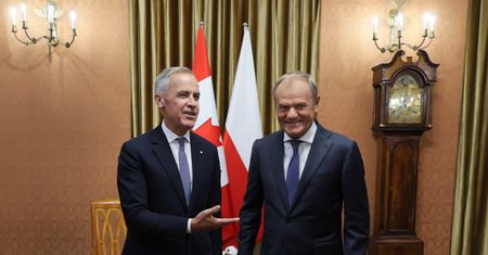 "Będziemy blisko współpracować". Tusk po spotkaniu z premierem Kanady