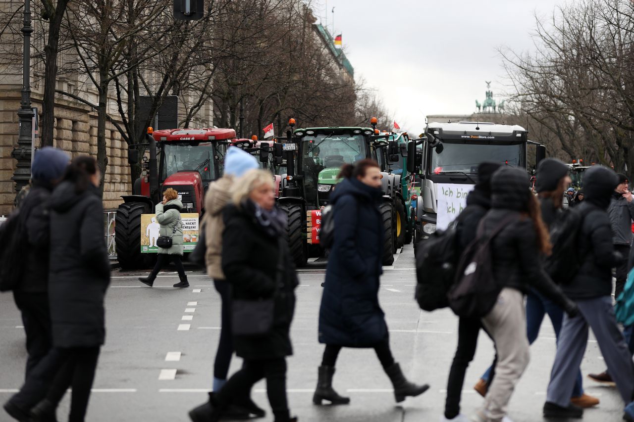 People on the streets of Berlin