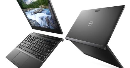 Ultrasmukły, hybrydowy laptop Dell z bezprzewodowym zasilaniem