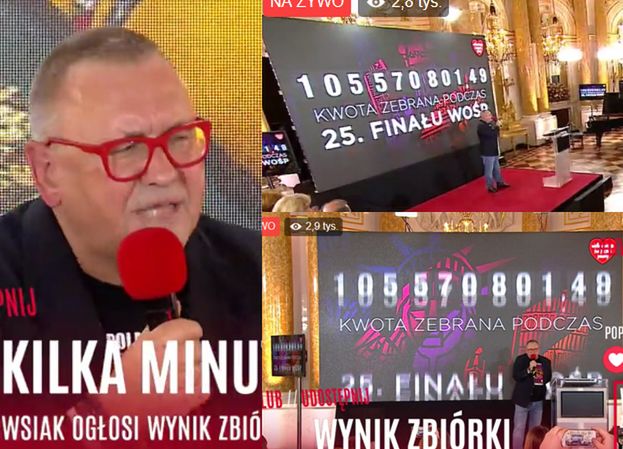 Z OSTATNIEJ CHWILI: Wielka Orkiestra Świątecznej Pomocy zebrała ponad 105 MILIONÓW!