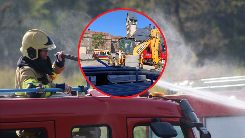 Sześciu strażaków zasłabło podczas ćwiczeń