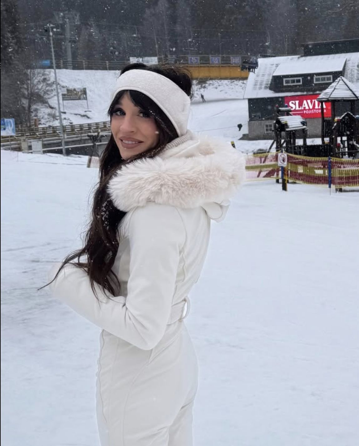 Sylwia Grzeszczak na stoku