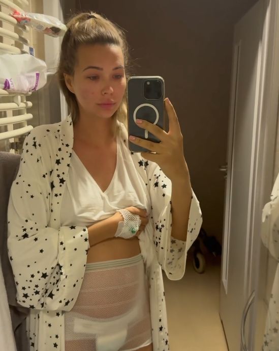 Sandra Kubicka po porodzie