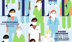 Francuskie "Elle" na okładce dziękuje lekarkom i pielęgniarkom. Specjalne wydanie jest przewodnikiem w czasie koronawirusa