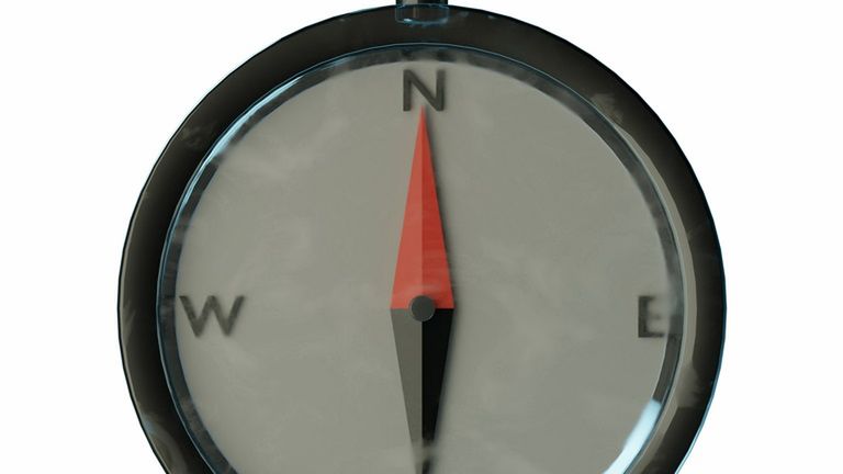 Kierunki geograficzne przy określaniu współrzędnych podajemy, korzystając ze skrótów anglojęzycznych: N, E, S, W