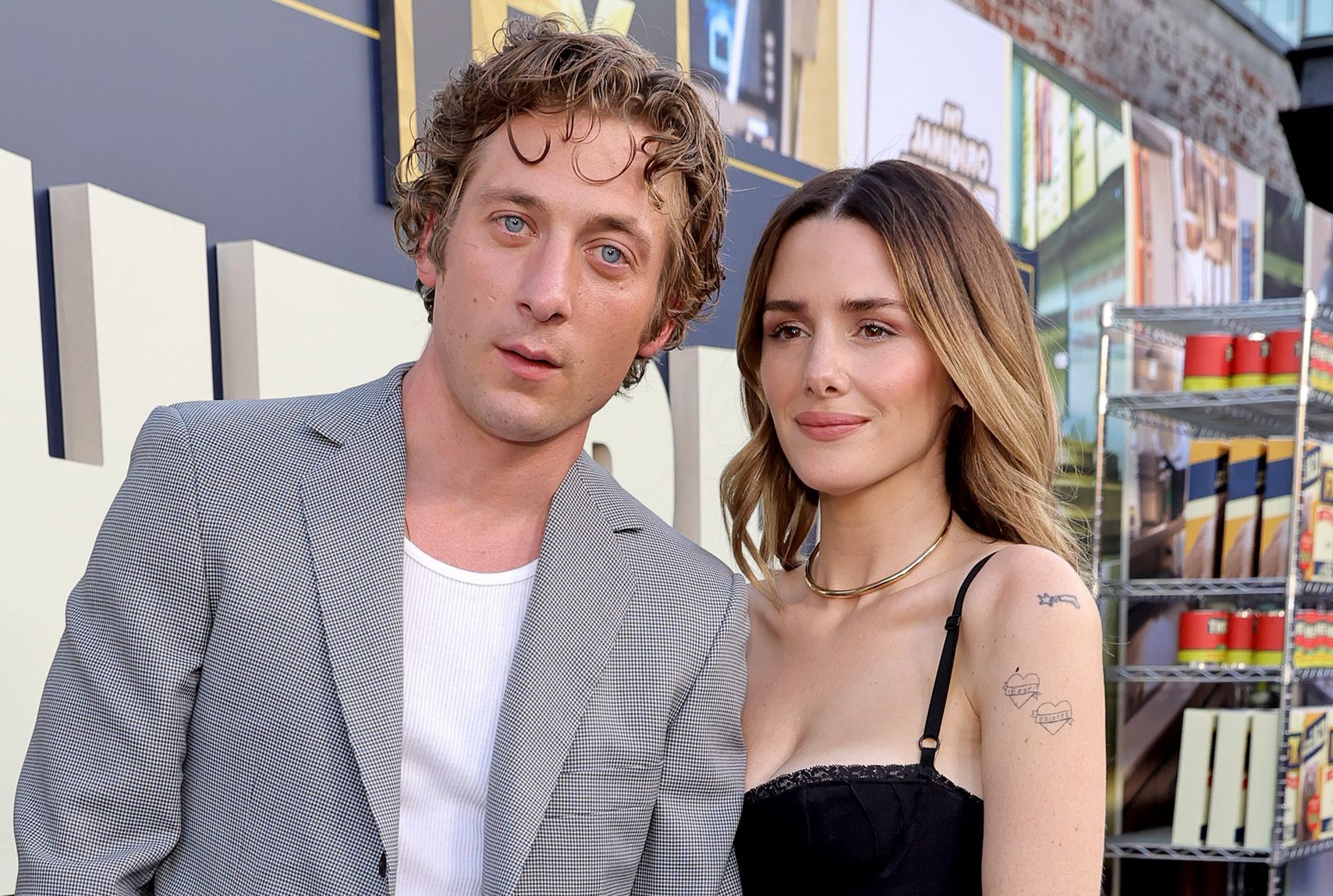 Jeremy Allen White i Addison Timlin na premierze "The Bear"