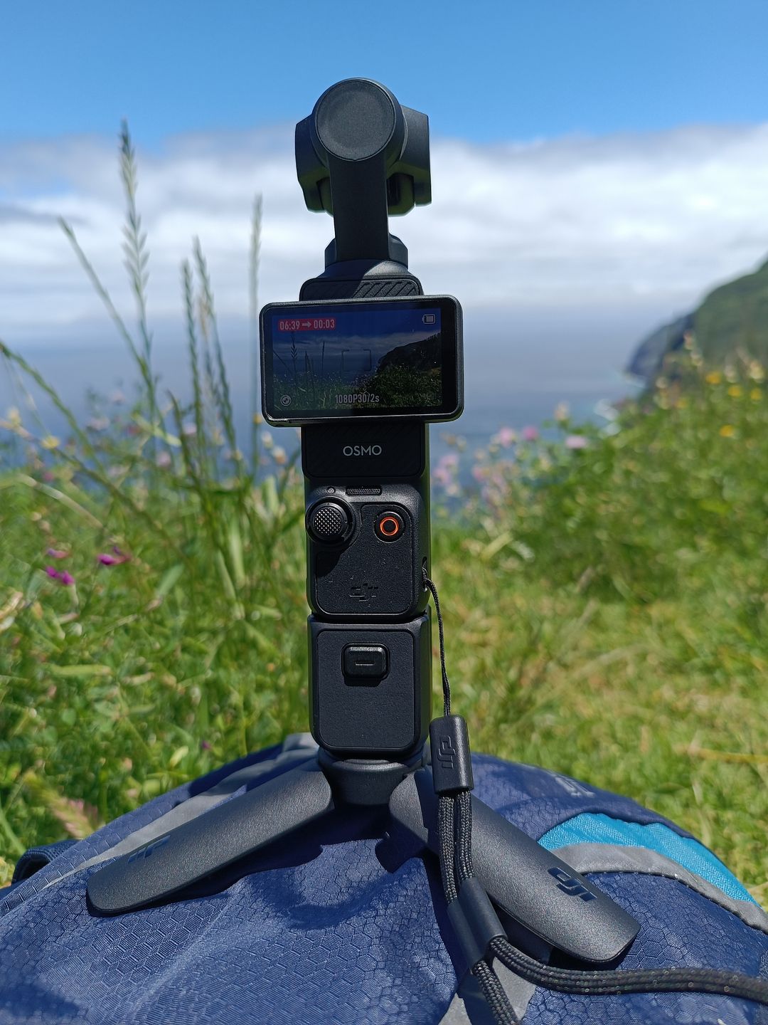 Kamera Dji osmo pocket 3 wykorzystywana do produkcji zdjęć
