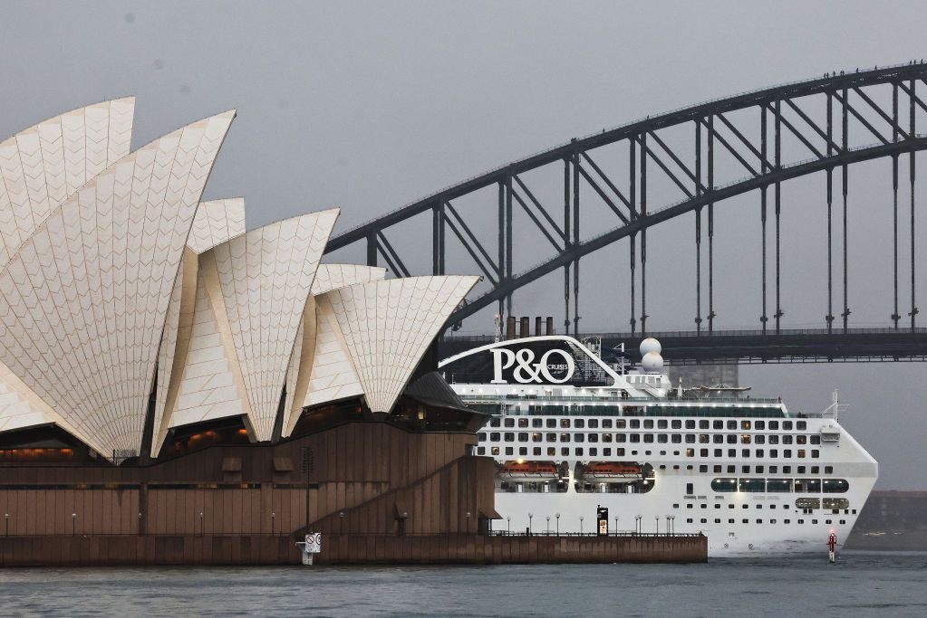 The ship had to be diverted due to a sick passenger.