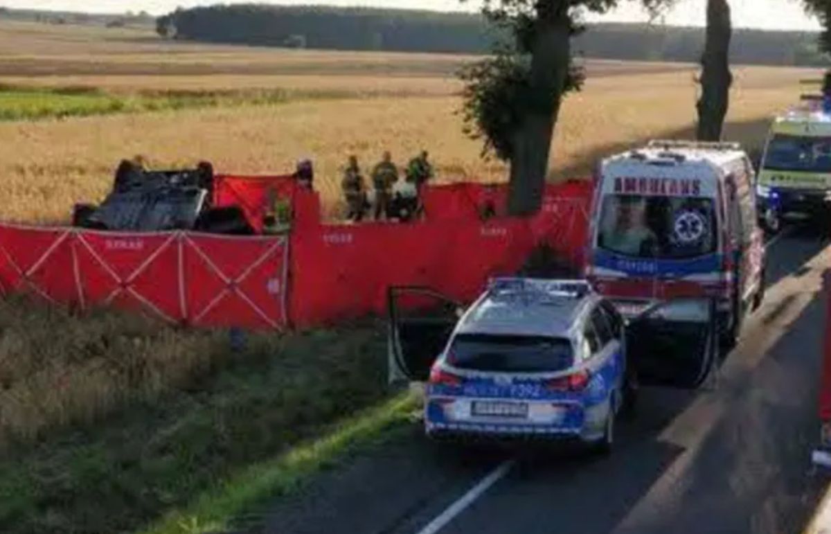 Dzieci zginęły w wypadku. To było rodzeństwo. Będzie sekcja zwłok