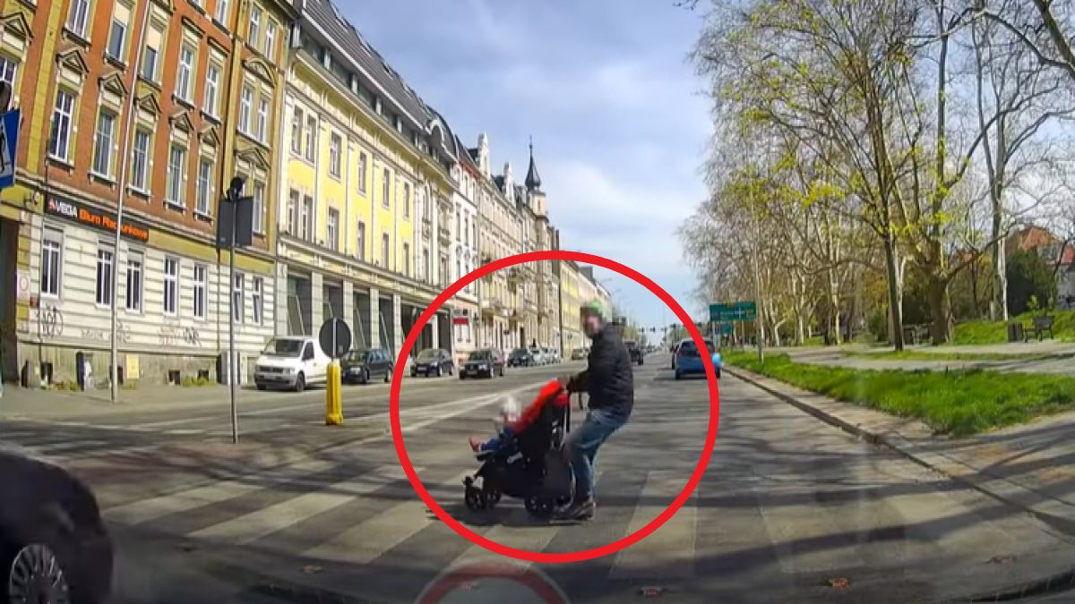 O włos od tragedii na przejściu dla pieszych w Opolu