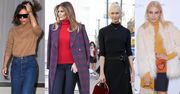 Modne golfy w stylizacjach celebrytek