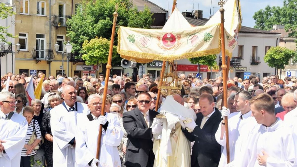 Procesja Bożego Ciała w Grójcu 