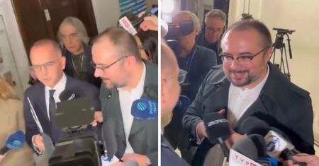 Konfrontacja na sejmowym korytarzu. "Kłamie pan na mój temat"