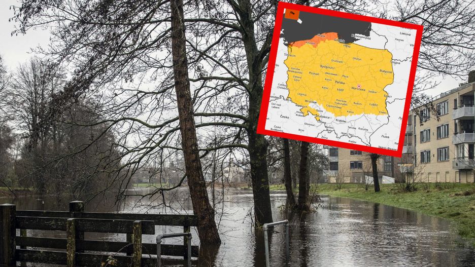 IMGW wydało alerty przed silnym wiatrem