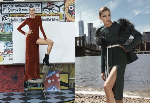 Anja Rubik w katalogu luksusowego domu mody