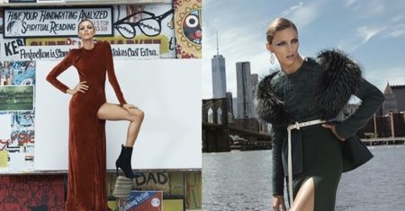 Anja Rubik w katalogu luksusowego domu mody