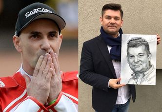 Zenon Martyniuk oddał swój portret na licytację dla Tomasza Golloba!