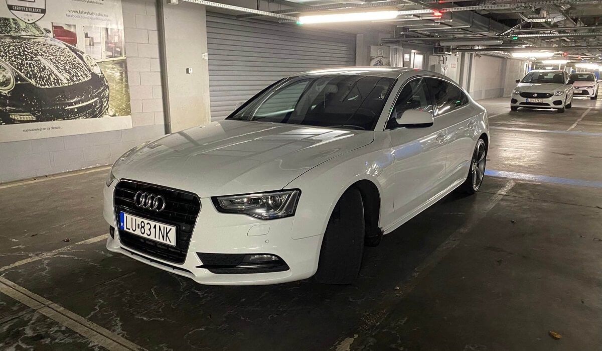 Skradzione Audi A5 LU831NK