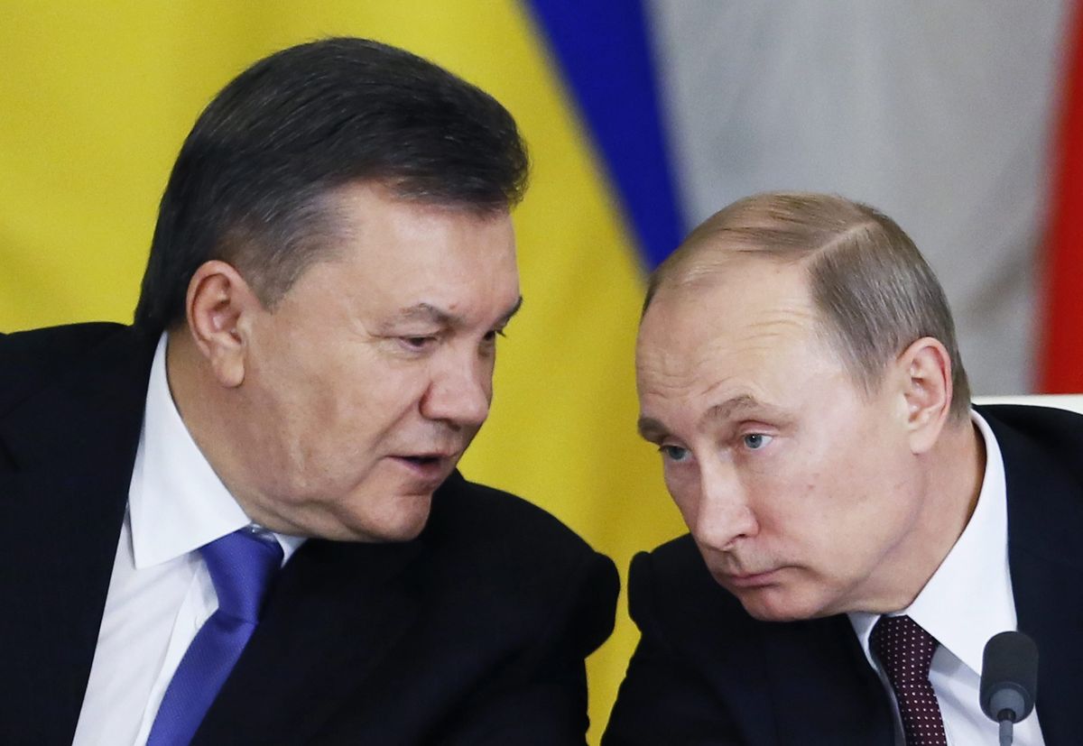 Janukowycz jest całkowicie podporządkowany Putinowi
