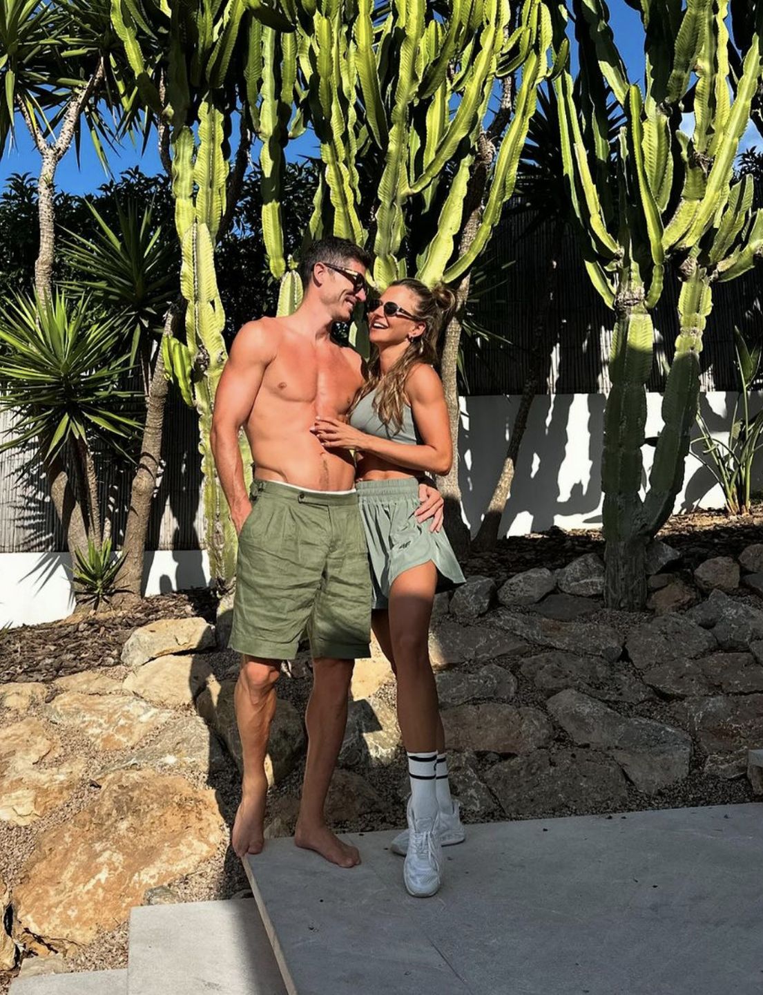 Anna i Robert Lewandowscy