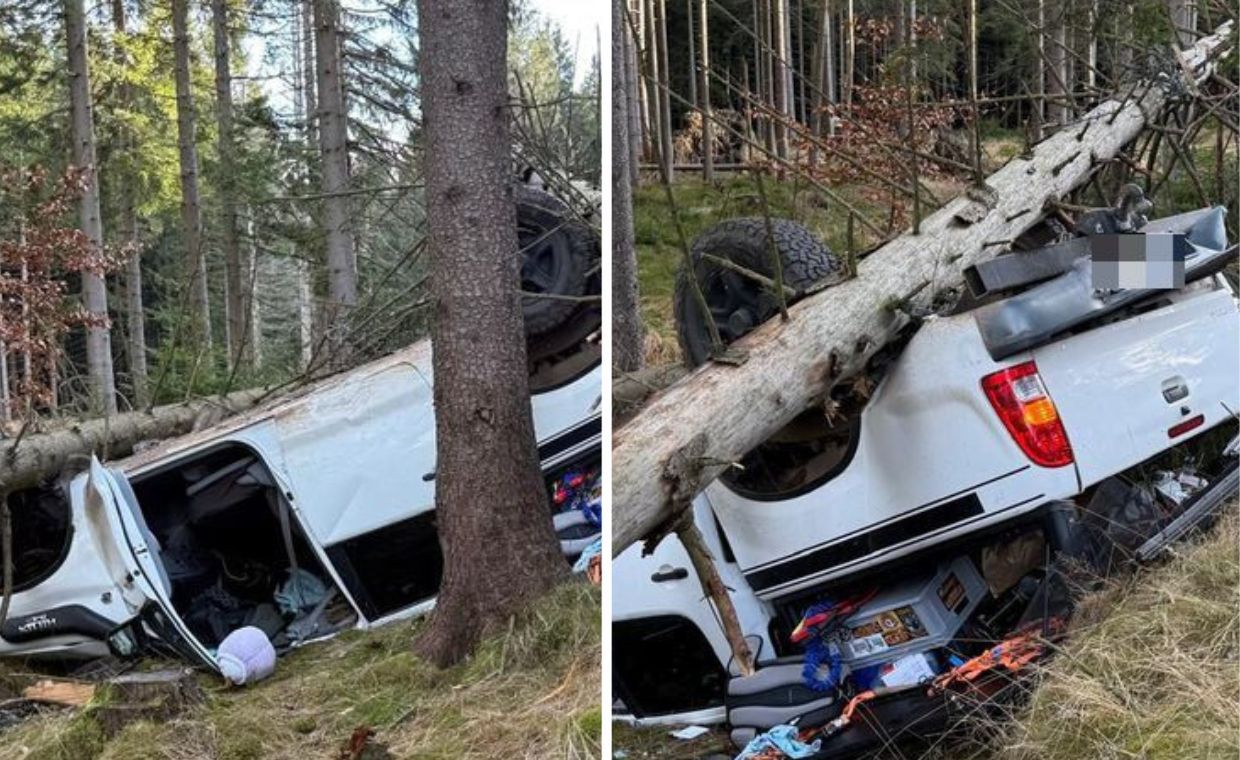 Dramatyczny wypadek na Dolnym Śląsku. Pięć osób w szpitalu