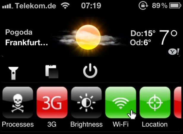 Dashboard X oraz HomeSpringPage pozwolą w pełni cieszyć się widżetami na iOS 1