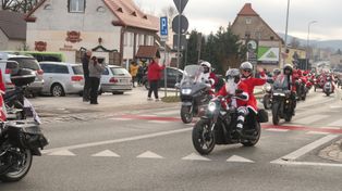 Wałbrzych: MotoMikołaj 2025. Motocykliści w świątecznej paradzie