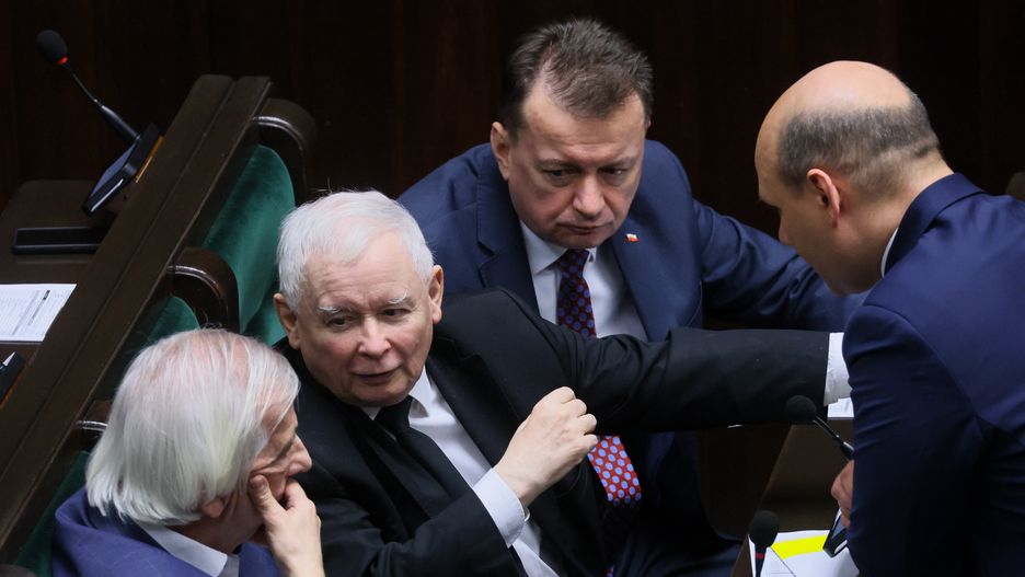 Mariusz Błaszczak, Jarosław Kaczyński, Ryszard Terlecki