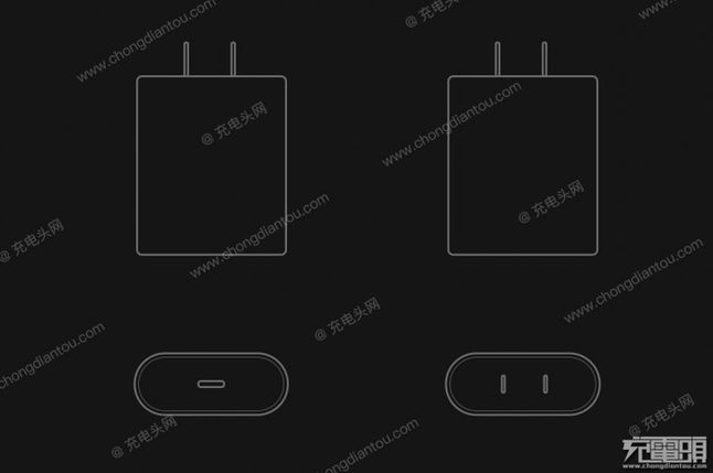 Nowe ładowarki do iPhone'a, źródło chongdiantou.com