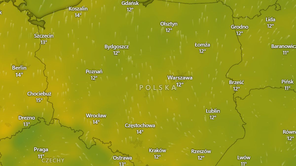 Prognoza IMGW na 5 i 6 listopada