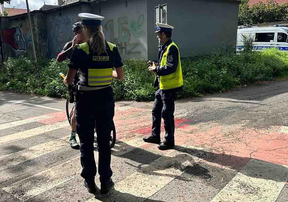 Zielona Góra: Duża akcja drogówki. Pod lupą użytkownicy hulajnóg i rowerów