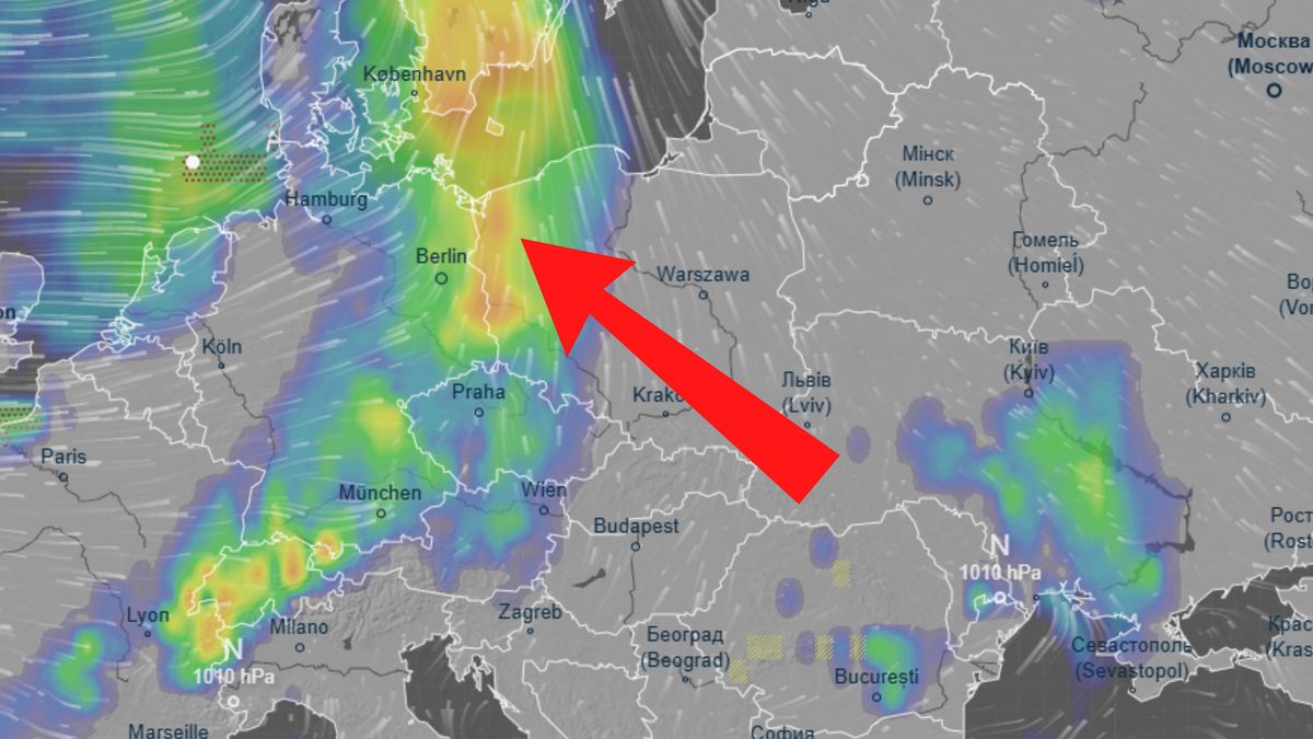Do Polski mkną opady deszczu.