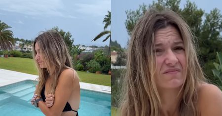 Zmarznięta Joanna Koroniewska żartuje z pogody w Hiszpanii, a internauci patrzą na sylwetkę. "ZGRABNA babka jesteś"