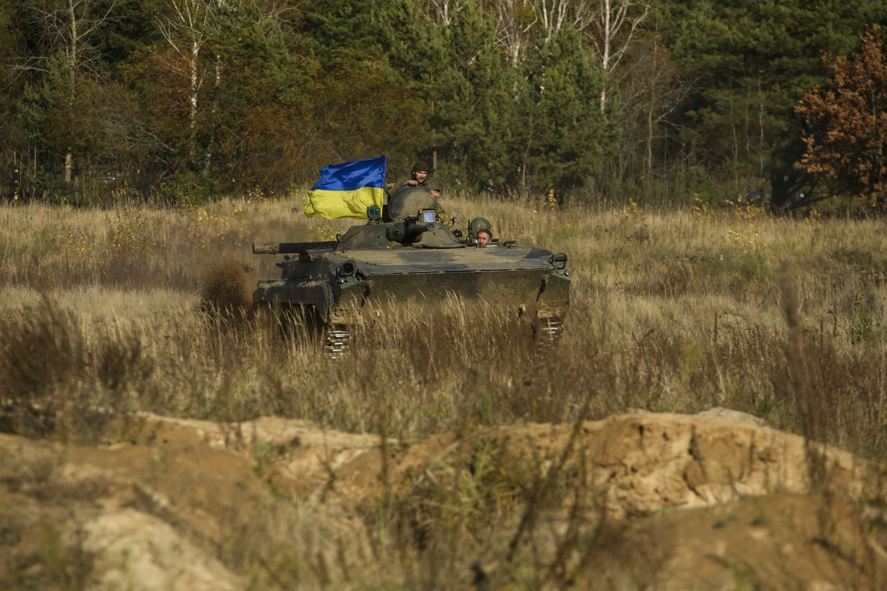 The last day on the front was marked by a large Russian offensive.