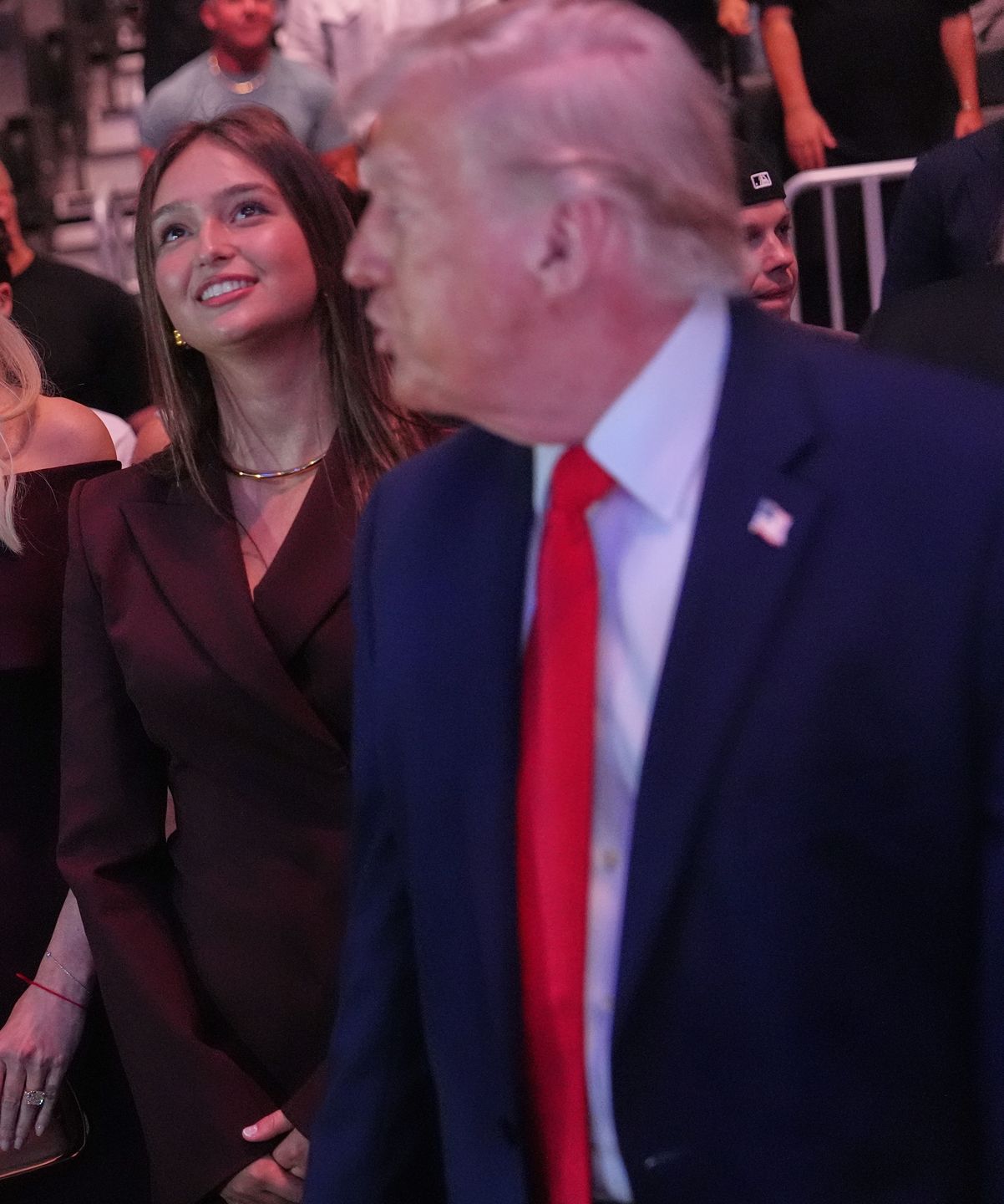 Donald Trump i wnuczka Arabella Kushner 