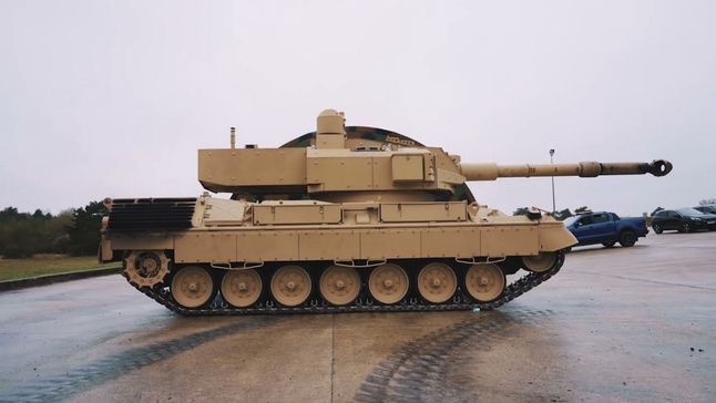 Leopard 1 z nową wieżą Cockerill 3105