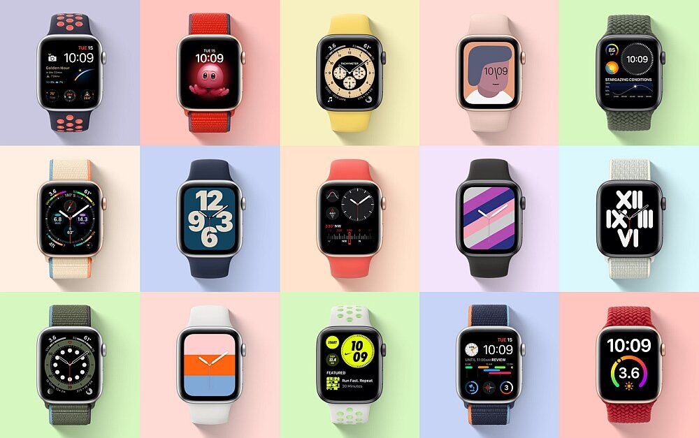 APPLE Watch SE GPS 40mm koperta z aluminium