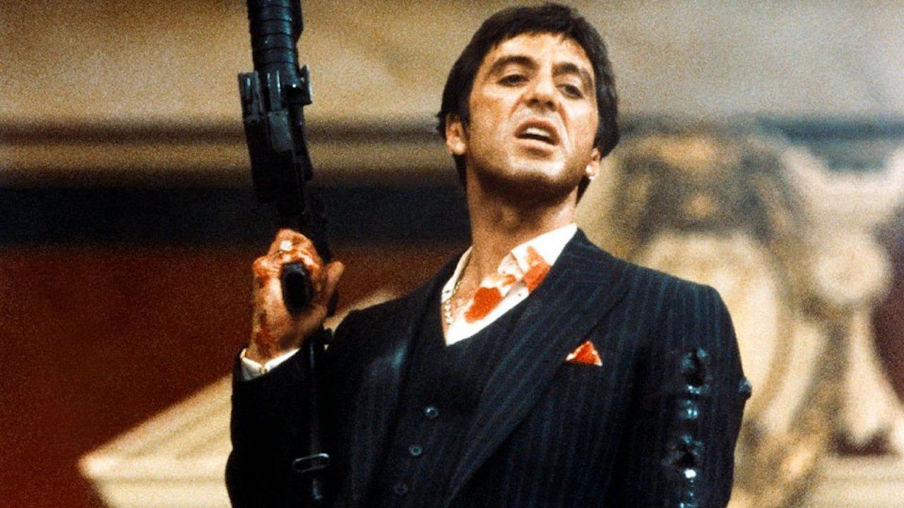 Al Pacino w filmie "Scareface" z 1983 roku.