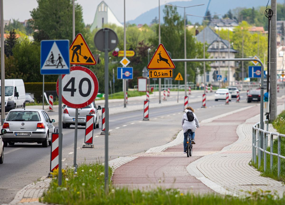 Bielsko-Biała. Mieszkańcy Bielska-Białej chcą rozwoju ścieżek rowerowych.