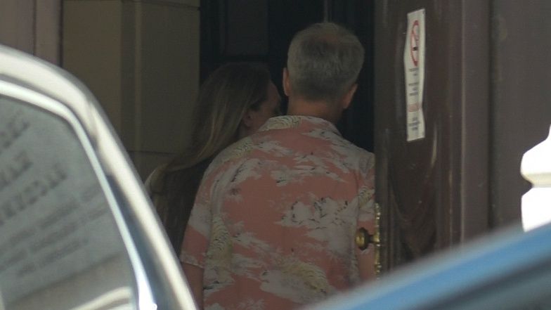 Aleksandra i Michał Żebrowscy załatwiają sprawunki na mieście