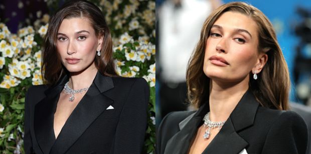 Zamyślona Hailey Bieber eksponuje długie nogi na niebotycznych platformach. U jej boku znów zabrakło Justina