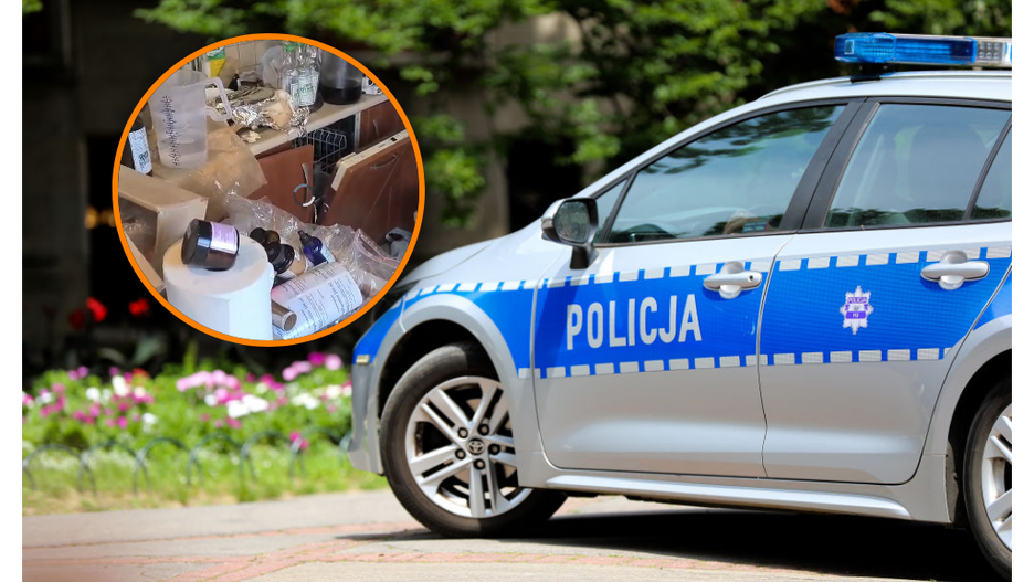 57-letni podejrzany prowadził produkcję środków farmaceutycznych