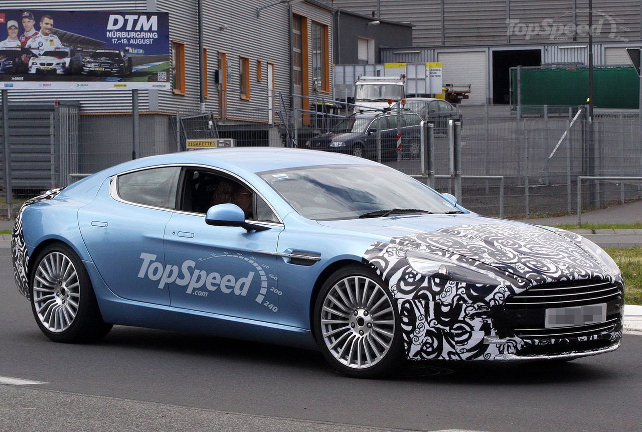 Aston Martin Rapide S - facelifting i nowy silnik do końca tego roku