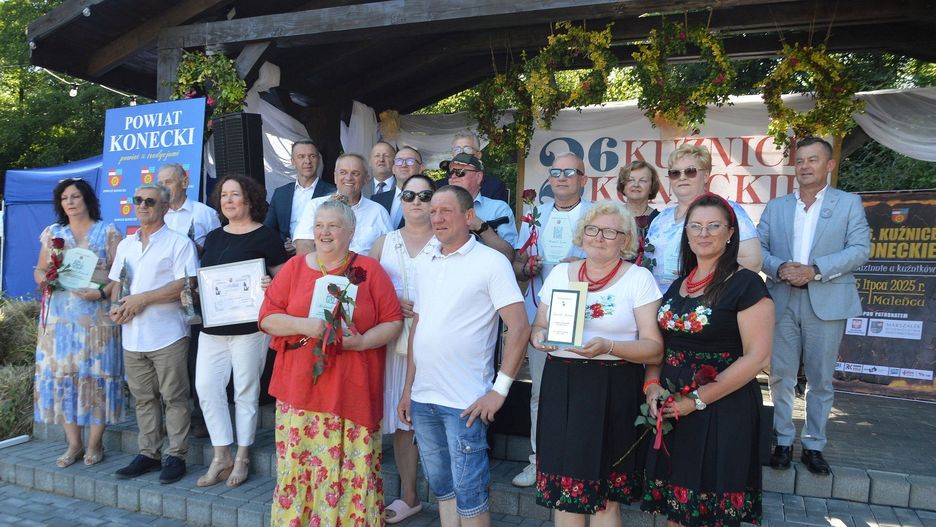 Nagrody powiatowe na Kuźnicach Koneckich