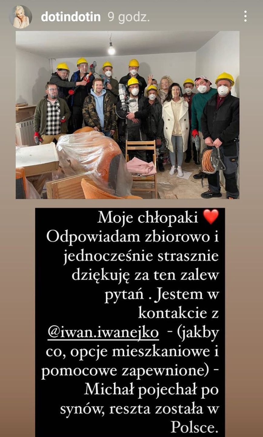 Dorota Szelągowska wspiera Ukraińców 